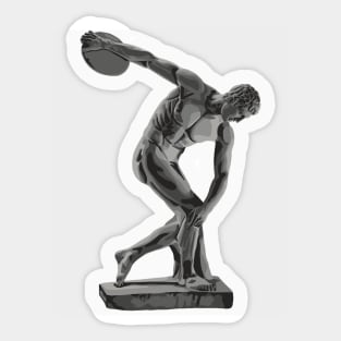 The Discus Thrower Sticker